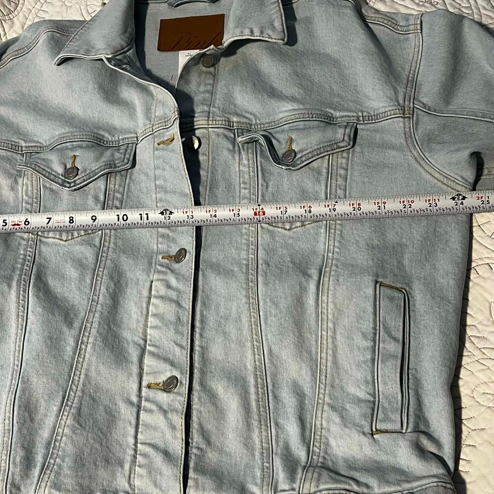 NWOT Victoria Secret Pink Trucker Jacket Oversized Size M - Picture 6 of 15